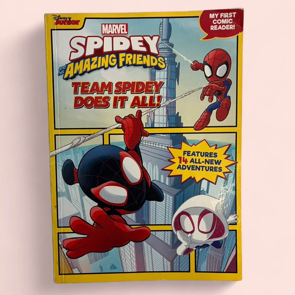Disney Jr. Spidey & his Amazing Friends Spidey Does It All My First Comic Book